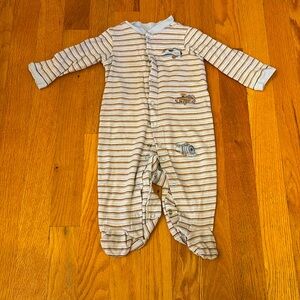 Vehicle Striped Sleep & Play (Size 3-6 Months)